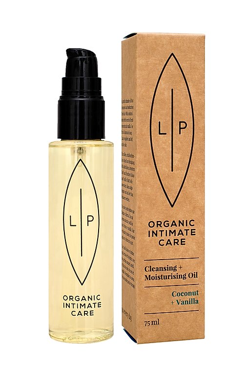 Lip Organic Intimate Care - Cleansing + Moisturising Oil, Coconut + Vanilla