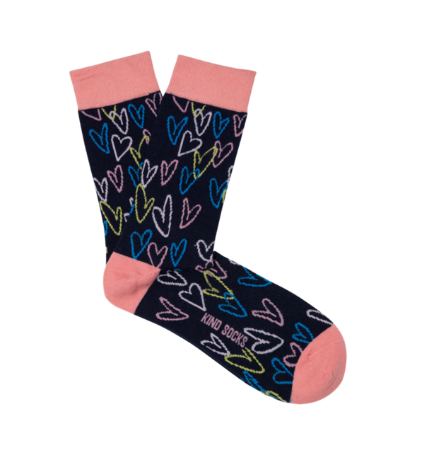 Kind Socks - Heart Socks