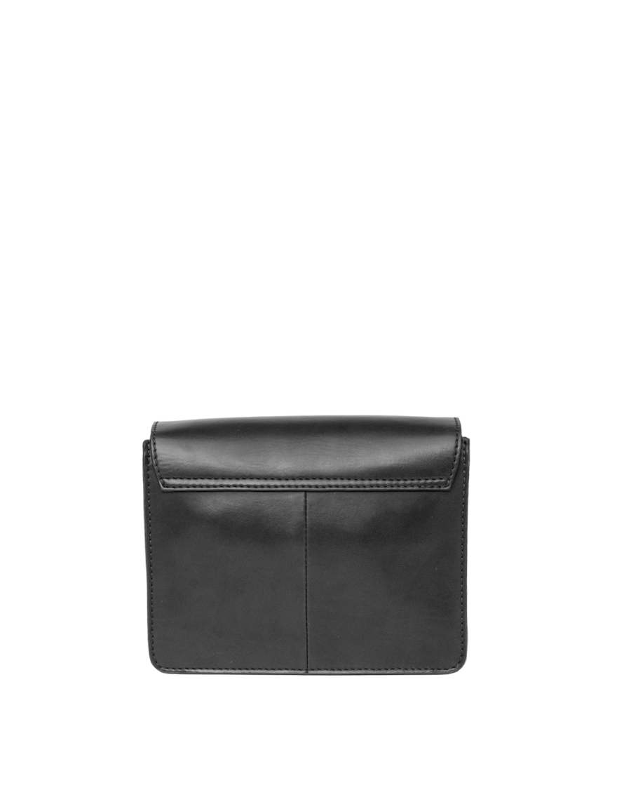 O My Bag - Vegan Audrey Mini Bag, Classic Black Apple Leather