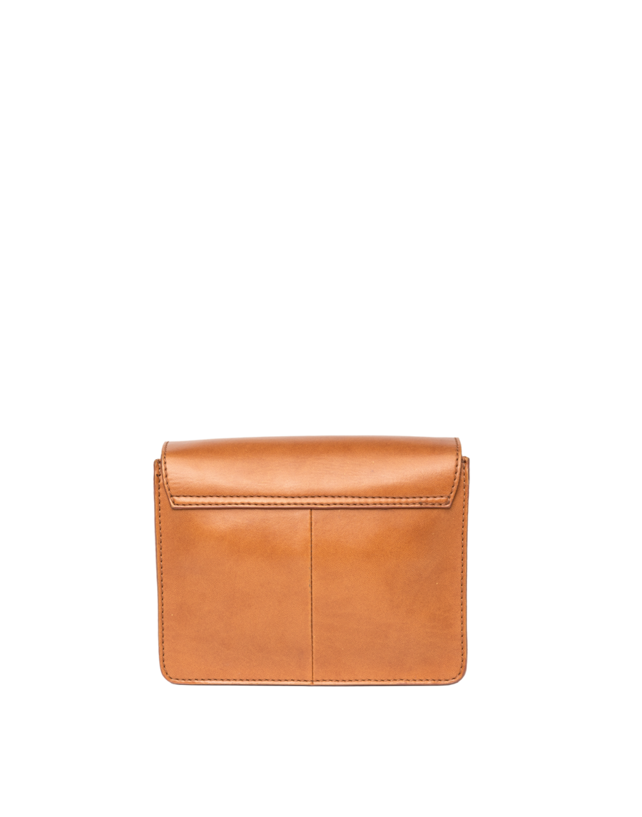 O My Bag - Vegan Audrey Mini Bag, Cognac Apple Leather