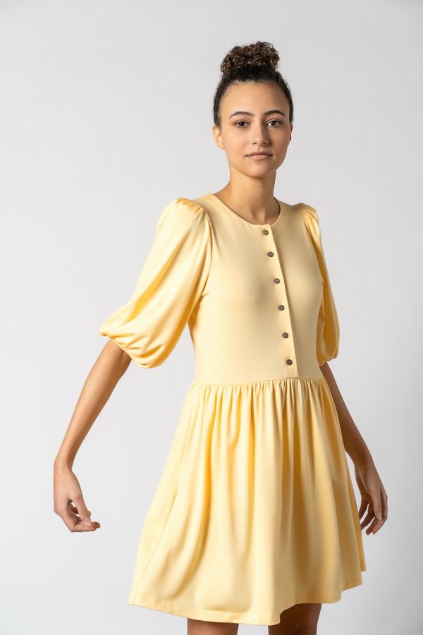 RESIDUS - Tula Dress, Sun Yellow