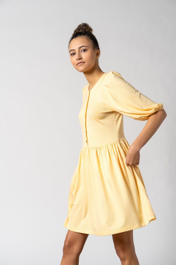 RESIDUS - Tula Dress, Sun Yellow