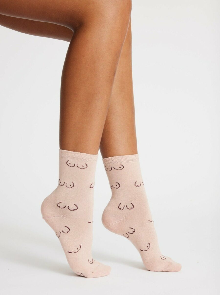 Woron - Organic Cotton Socks, Boobs