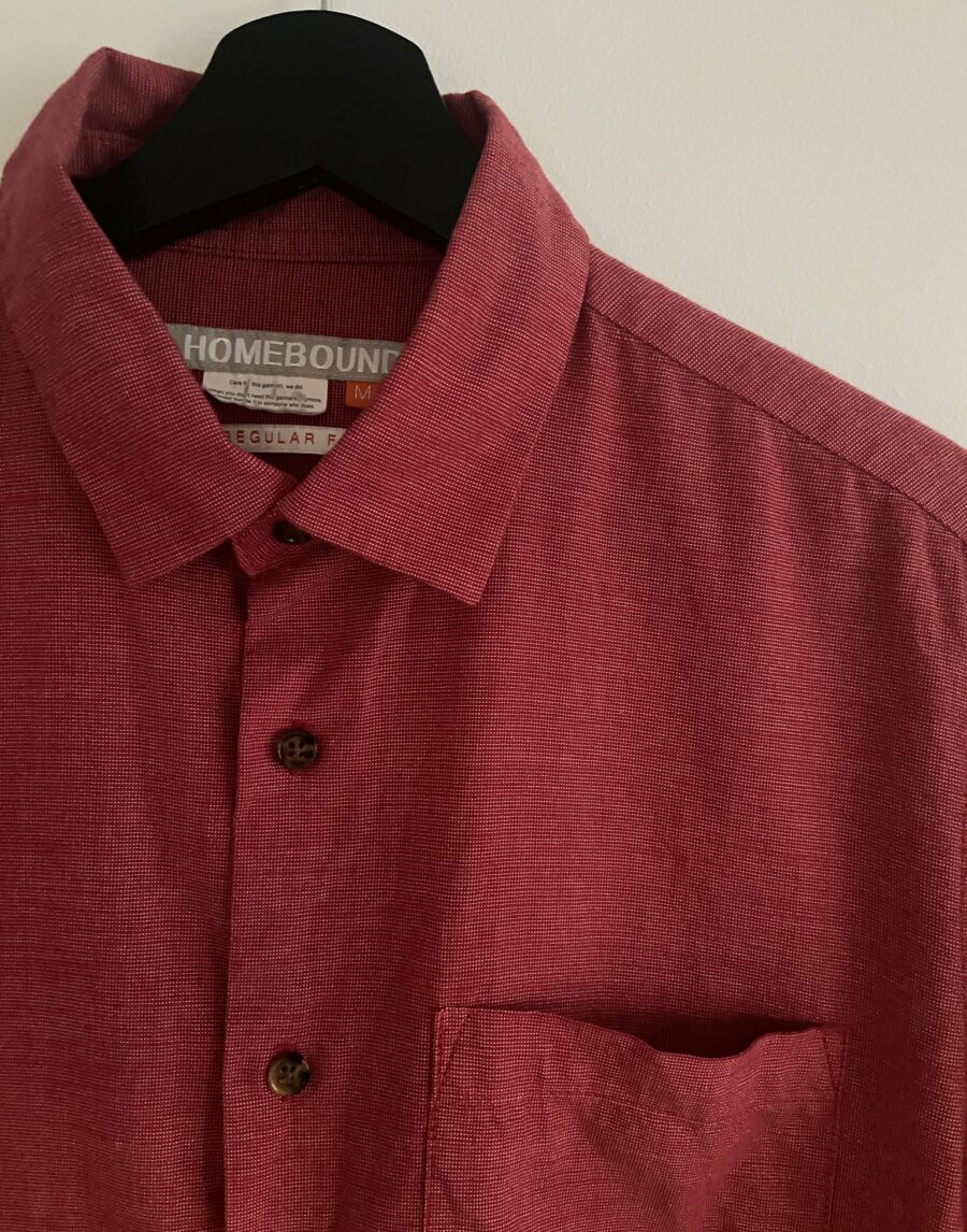 Ecosphere Vintage - Homebound Red Cotton Shirt