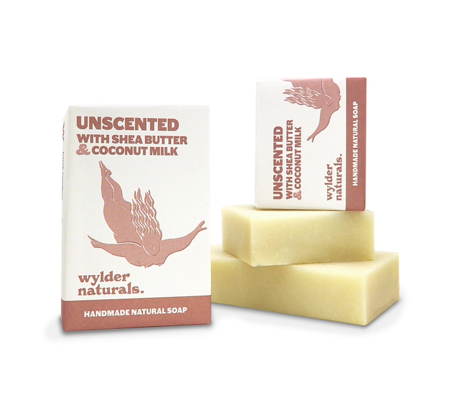 Wylder Naturals - Unscented with Shea Butter & Coconut Milk Bar Soap
