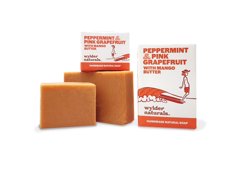 Wylder Naturals - Peppermint & Pink Grapefruit with Mango Butter Bar Soap