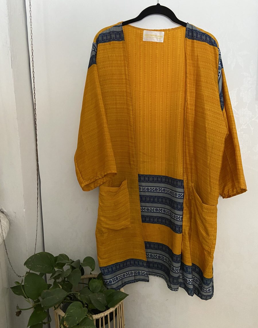 Ecosphere Vintage - Cornelia Sun Yellow Kimono