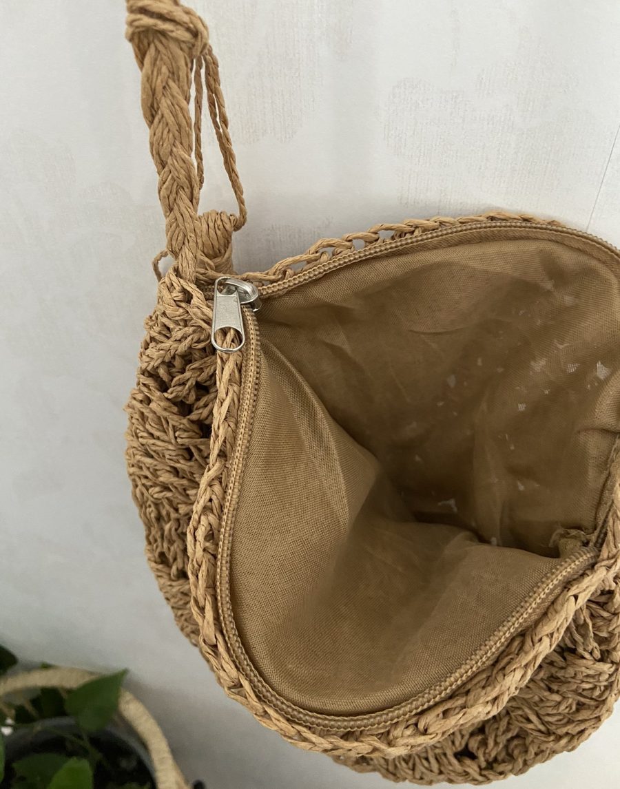 Ecosphere Vintage - Round Crochet Bag