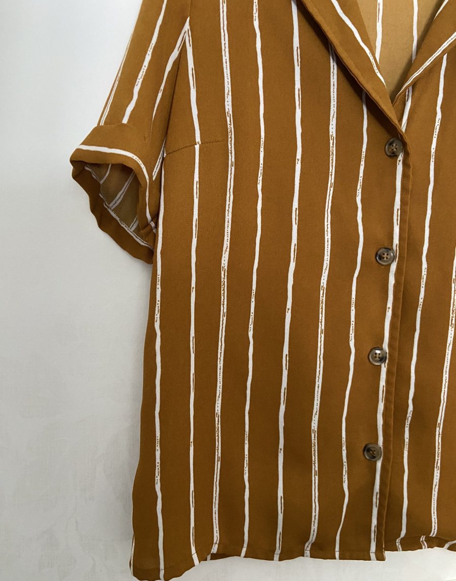 Ecosphere Vintage - Short Sleeved Striped Shirt