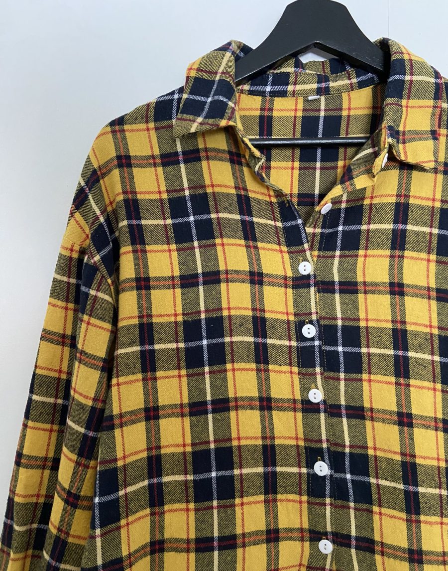 Ecosphere Vintage - Yellow Flannel Shirt