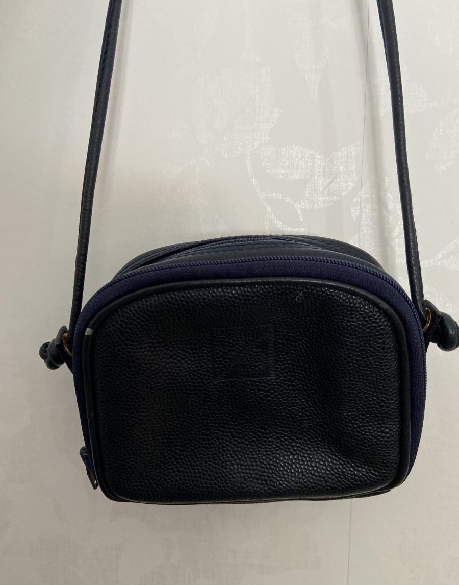 Ecosphere Vintage - Dark Blue Leather Bag